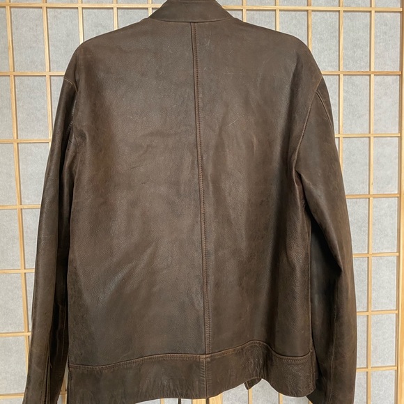 Prototype Brown Leather Jacket. Made in Argentina - Picture 2 of 3